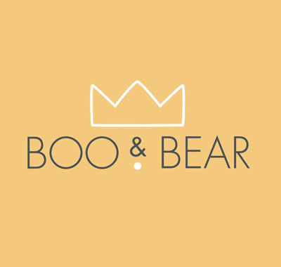 Thumbnail image for the Boo and Bear branding project showing the Boo and Bear logo against a white background.